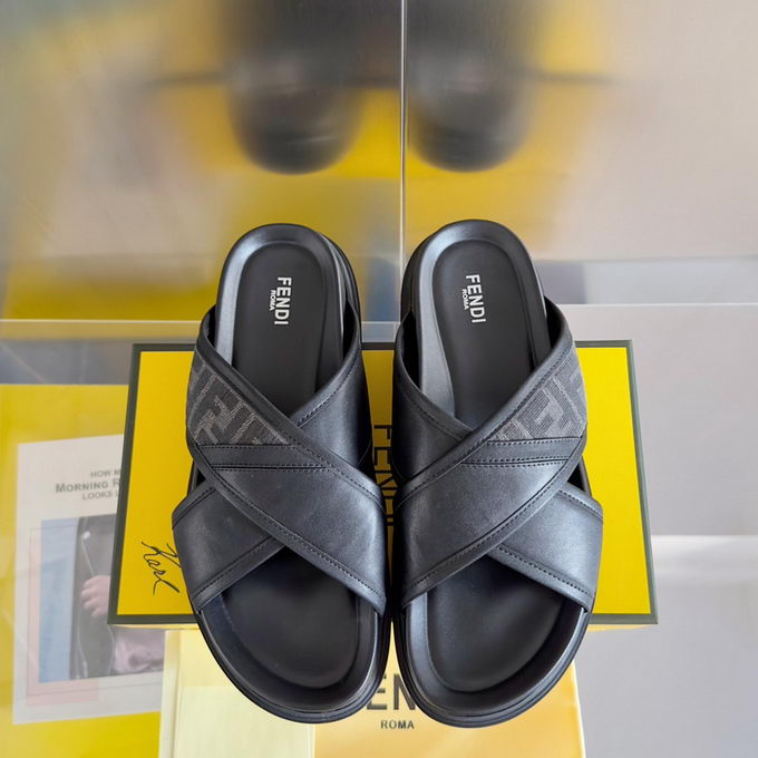 Fendi Slippers Mens ID:20250629-240
